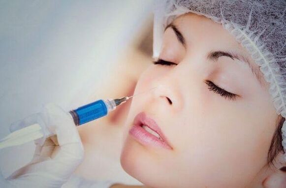 filling injections for nose correction
